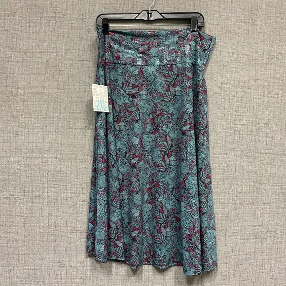 NWT LuLaRoe Azure skirt - Picture 2 of 8